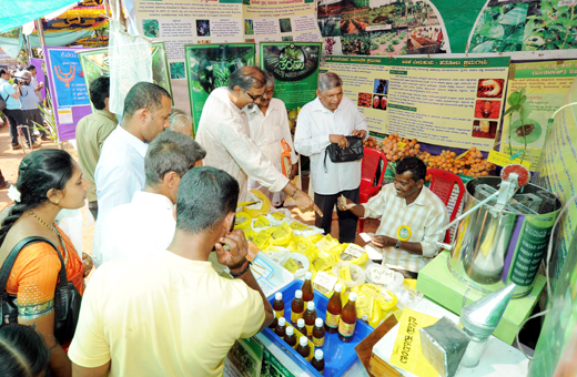 Krishi Mela 2015 at the CPCRI at Vittal